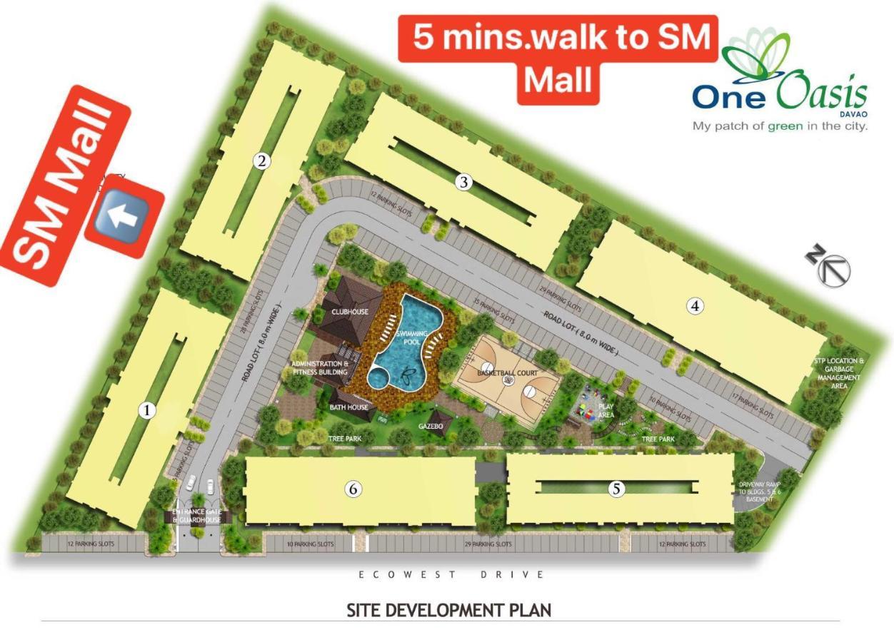 Davao 2Br One Oasis Beside Sm Mall-Wifi Екстериор снимка